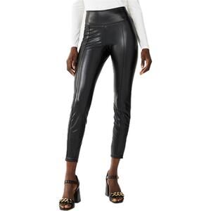 Nine West NWT Tummy Control Ponte Leggings Seamed Black Size XS